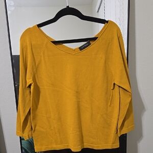 NWT Mustard Yellow Sweater